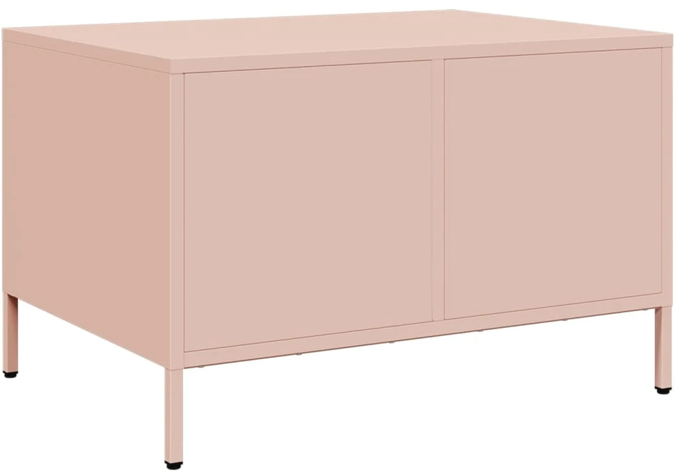 TV staliukas Televizoriaus spintelė, rožinė, 68x50x43,5cm, plienas
