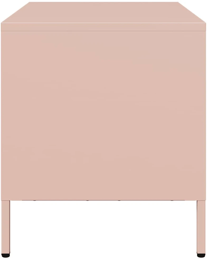 TV staliukas Televizoriaus spintelė, rožinės, 68x39x43,5cm, plienas