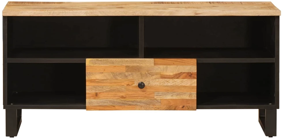 Televizoriaus spintelė Ruda 100 x 33 x 46 cm Kietas mango medis