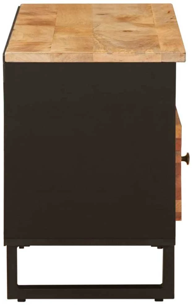 Televizoriaus spintelė Ruda 100 x 33 x 46 cm Kietas mango medis