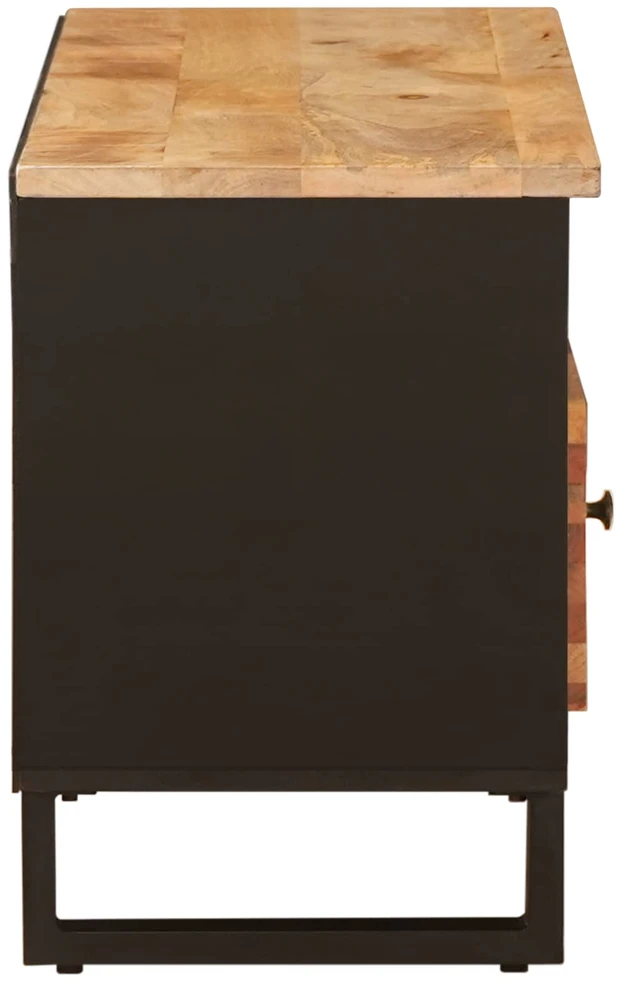 Televizoriaus spintelė Ruda 100 x 33 x 46 cm Kietas mango medis