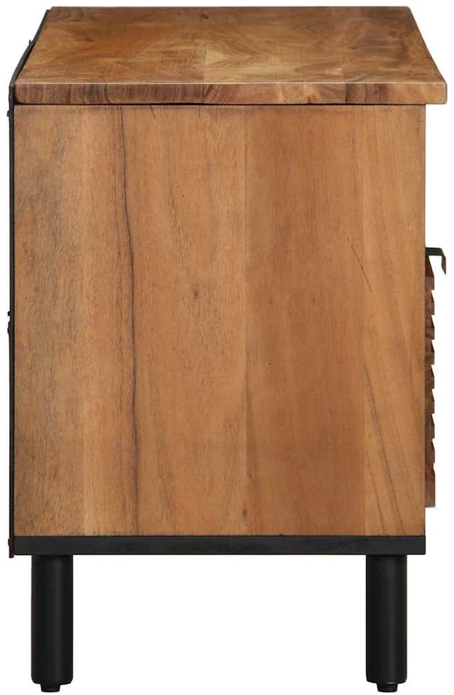 Televizoriaus spintelė Solid Acacia Wood 100 x 33 x 46 cm