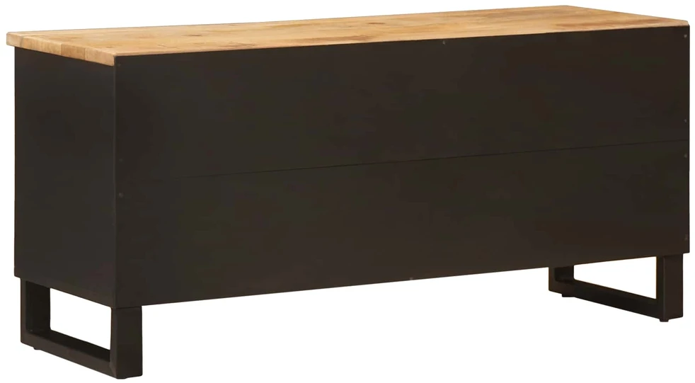 Televizoriaus spintelė Ruda 100 x 33 x 46 cm Kietas mango medis