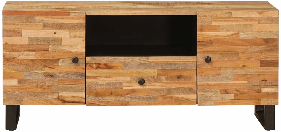 Televizoriaus spintelė Ruda 105 x 33 x 46 cm Kietas mango medis