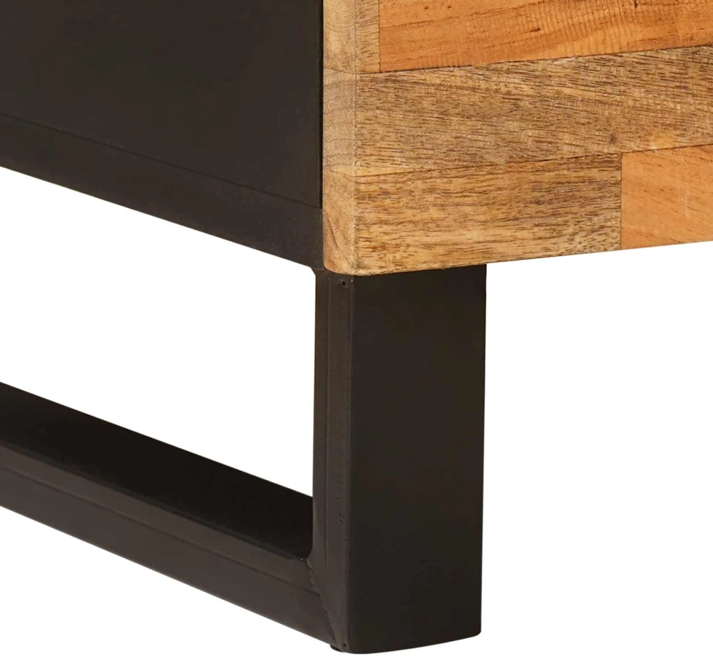 Televizoriaus spintelė Ruda 105 x 33 x 46 cm Kietas mango medis