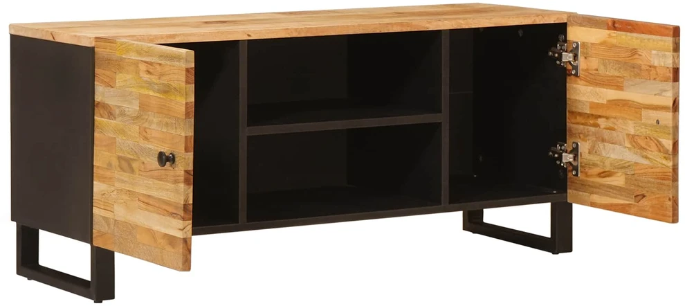 Televizoriaus spintelė Ruda 105 x 33 x 46 cm Kietas mango medis