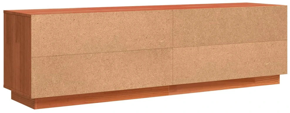 TV staliukas Televizoriaus spintelė 156 x 37 x 45 cm Ruda Apdirbta mediena