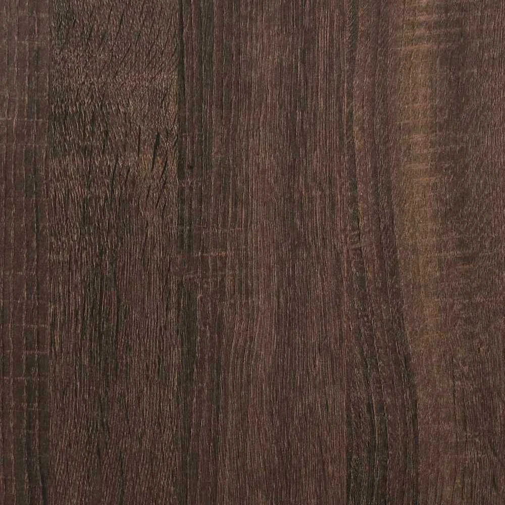 TV staliukas Televizoriaus spintelė, ruda, 60x31x39,5cm, mediena/metalas