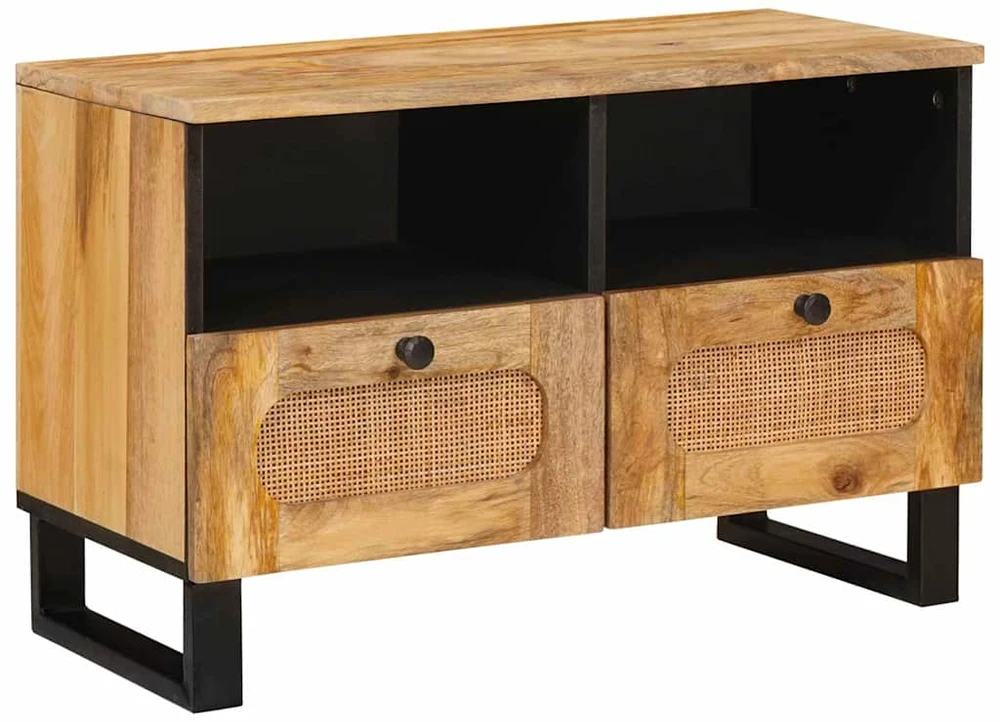 Televizoriaus spintelė Ruda 70 x 33 x 46 cm Kietas mango medis