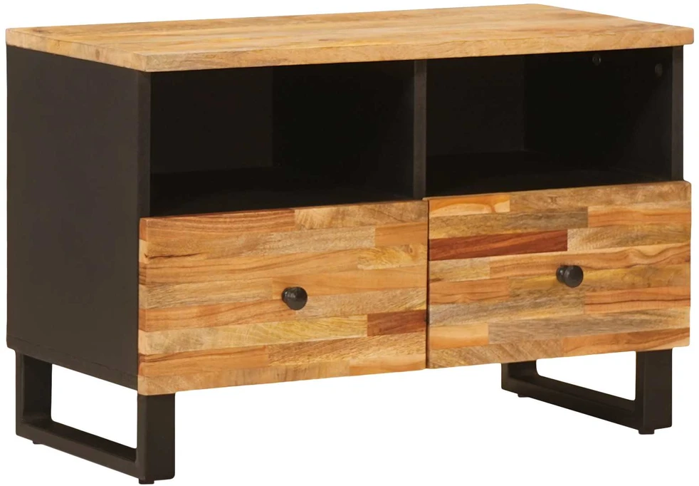 Televizoriaus spintelė Ruda 70 x 33 x 46 cm Kietas mango medis