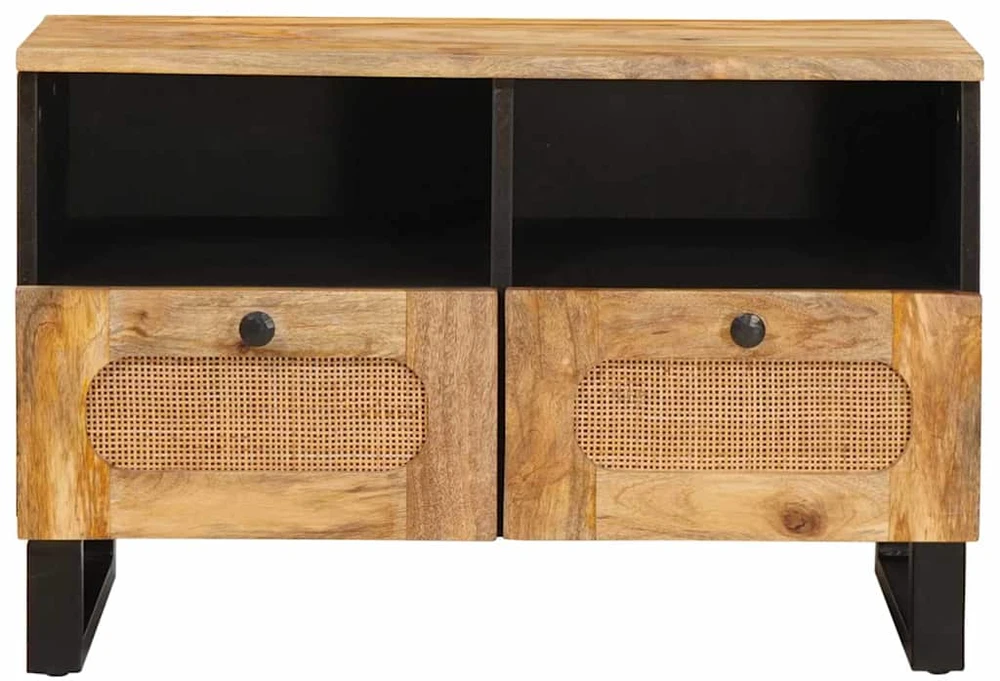 Televizoriaus spintelė Ruda 70 x 33 x 46 cm Kietas mango medis