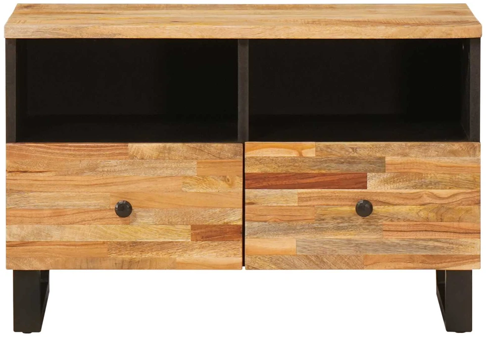 Televizoriaus spintelė Ruda 70 x 33 x 46 cm Kietas mango medis