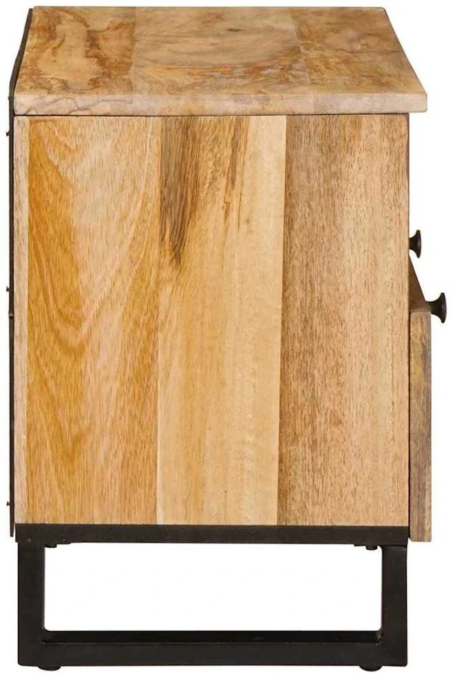 Televizoriaus spintelė Ruda 70 x 33 x 46 cm Kietas mango medis