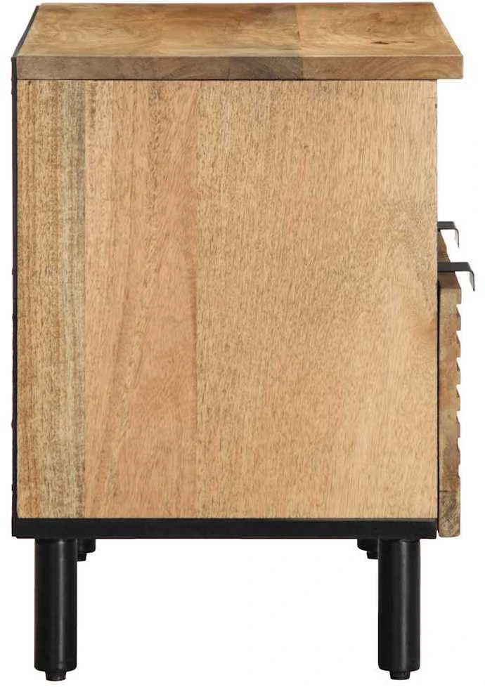 televizoriaus spintelė Ruda 70x33x46 cm Masyvo medžio Mango