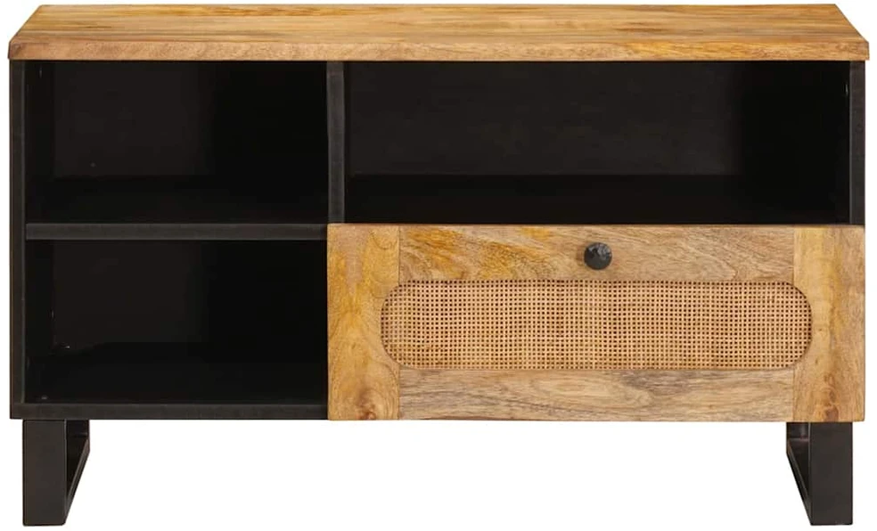 Televizoriaus spintelė Ruda 80 x 33 x 46 cm Kietas mango medis