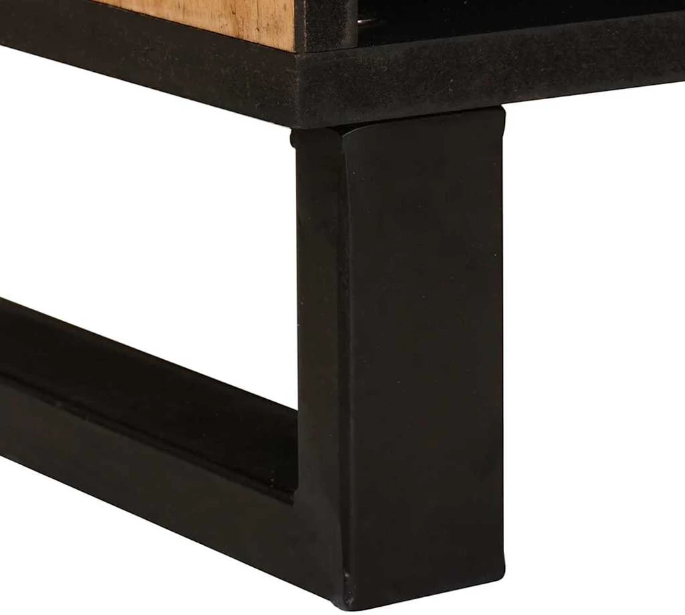 Televizoriaus spintelė Ruda 80 x 33 x 46 cm Kietas mango medis