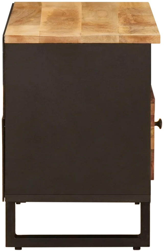 Televizoriaus spintelė Ruda 80 x 33 x 46 cm Kietas mango medis
