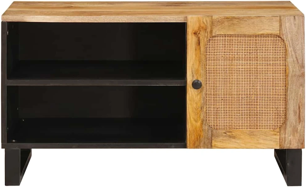 Televizoriaus spintelė Ruda 80 x 33 x 46 cm Kietas mango medis