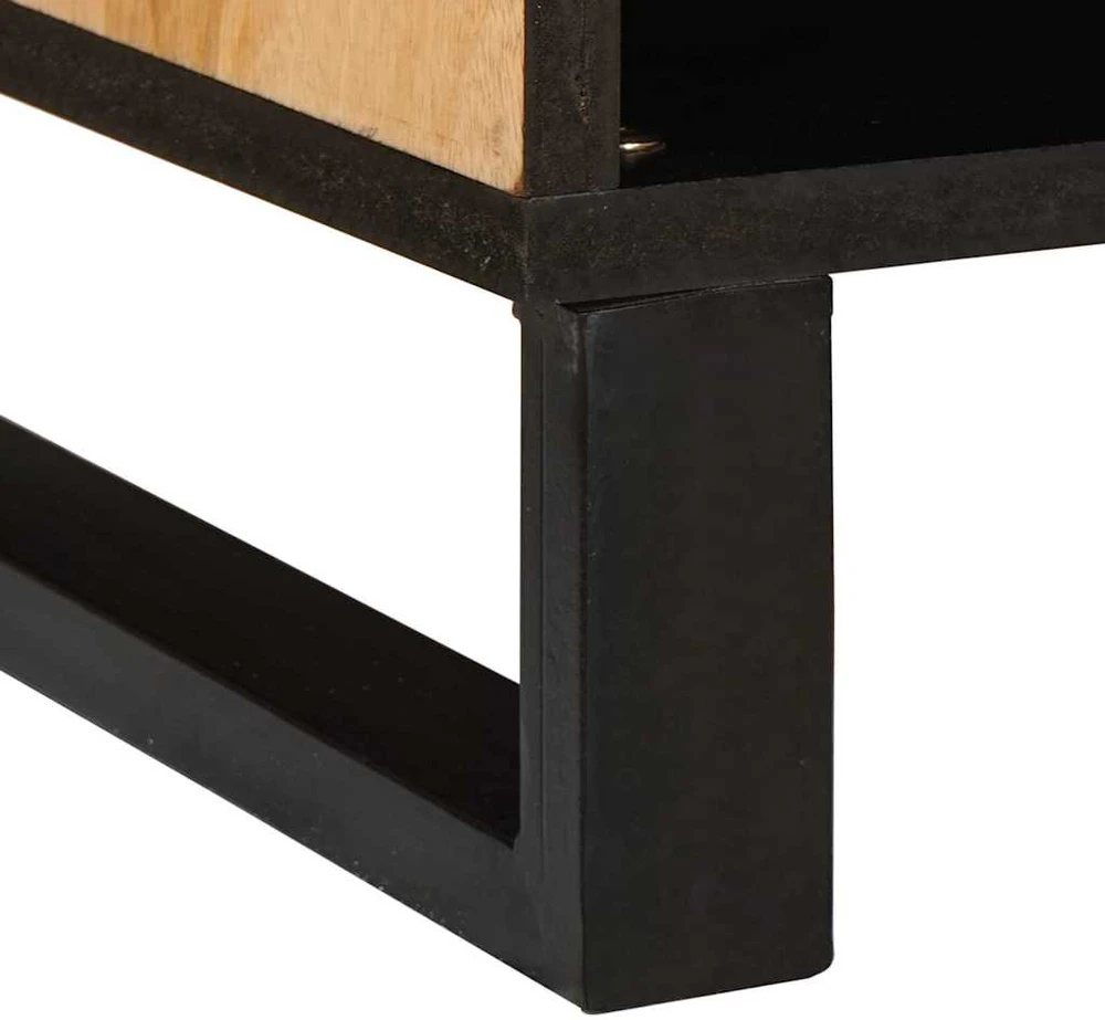 Televizoriaus spintelė Ruda 80 x 33 x 46 cm Kietas mango medis