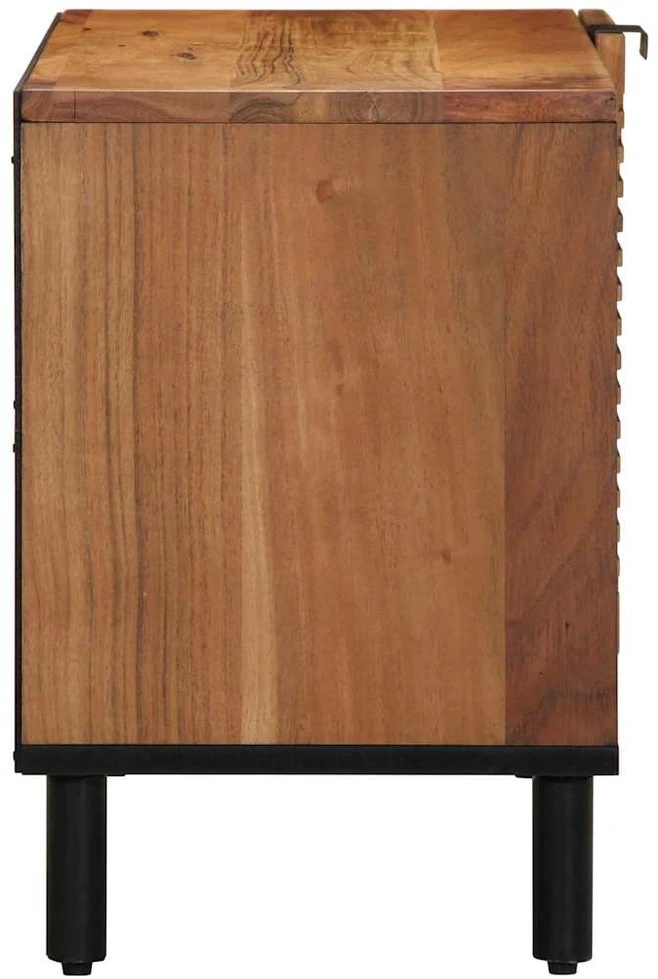Televizoriaus spintelė Ruda 80 x 33 x 46 cm Kietas mango medis