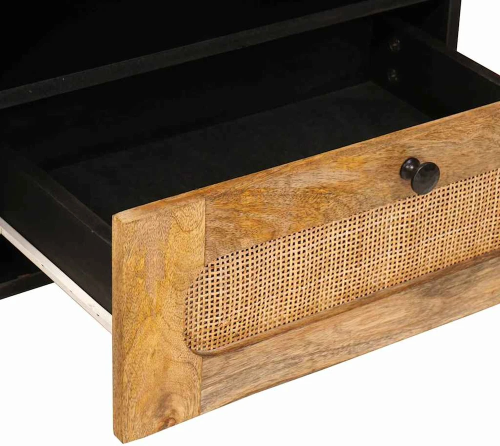 Televizoriaus spintelė Ruda 80 x 33 x 46 cm Kietas mango medis
