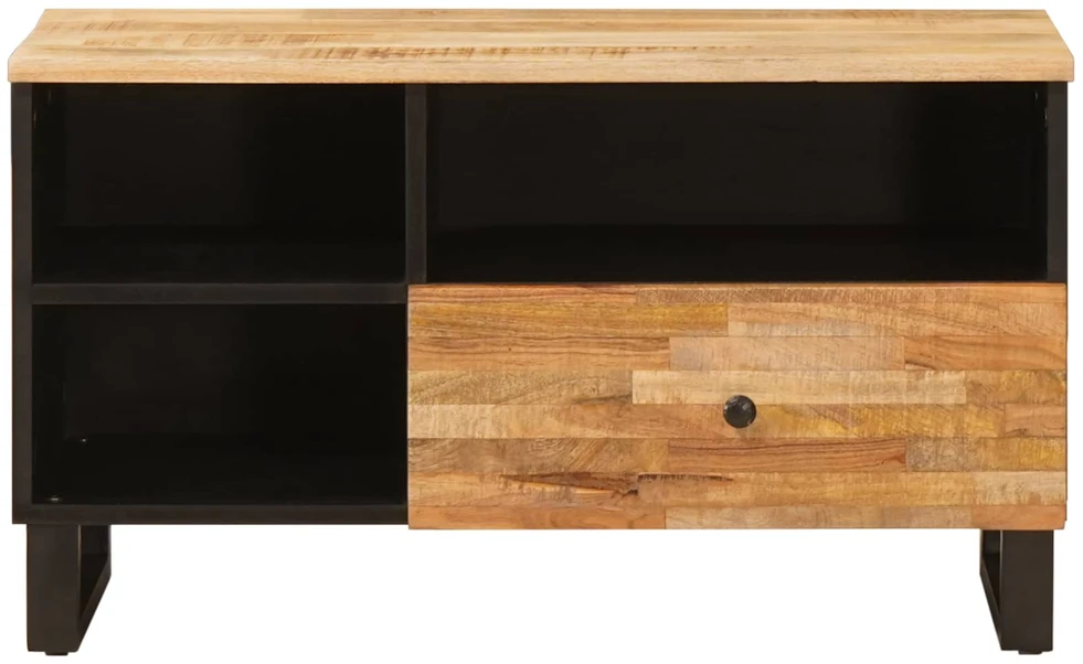 Televizoriaus spintelė Ruda 80 x 33 x 46 cm Kietas mango medis