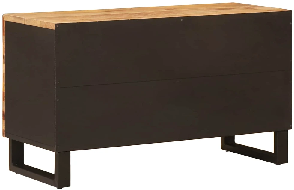 Televizoriaus spintelė Ruda 80 x 33 x 46 cm Kietas mango medis