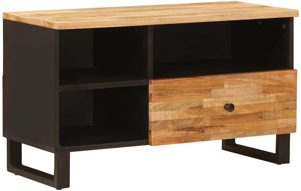Televizoriaus spintelė Ruda 80 x 33 x 46 cm Kietas mango medis
