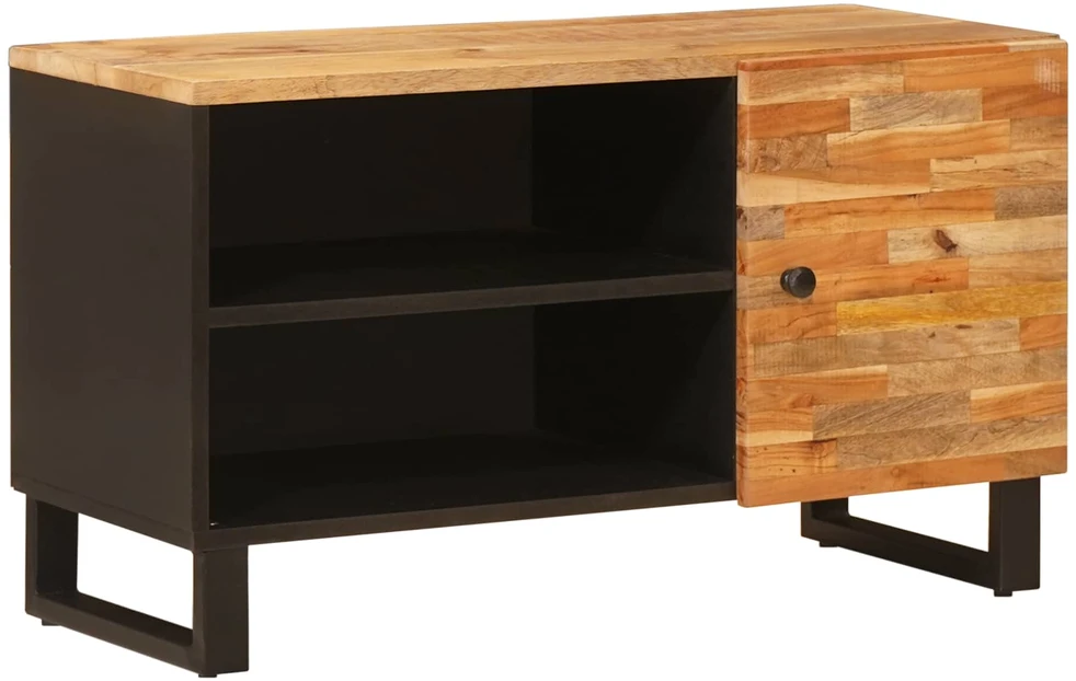 Televizoriaus spintelė Ruda 80 x 33 x 46 cm Kietas mango medis
