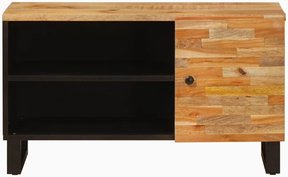 Televizoriaus spintelė Ruda 80 x 33 x 46 cm Kietas mango medis