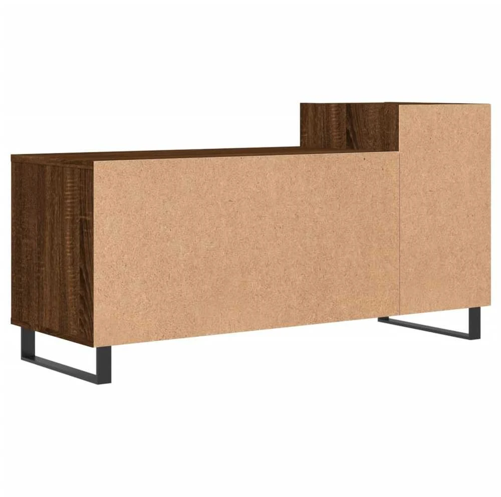 TV staliukas Televizoriaus spintelė, ruda ąžuolo, 100x35x55cm, mediena
