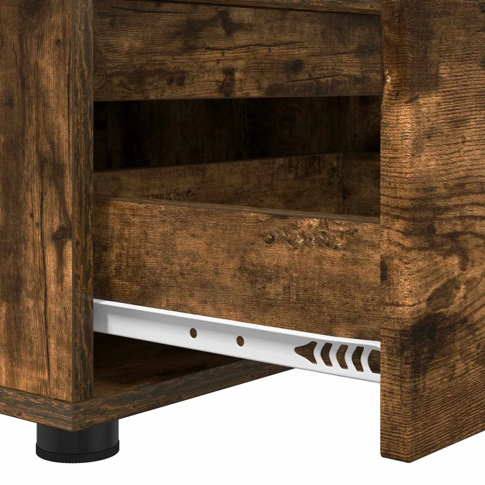 TV staliukas Televizoriaus spintelė 100 x 48 x 43 cm Rūkyta ąžuolas