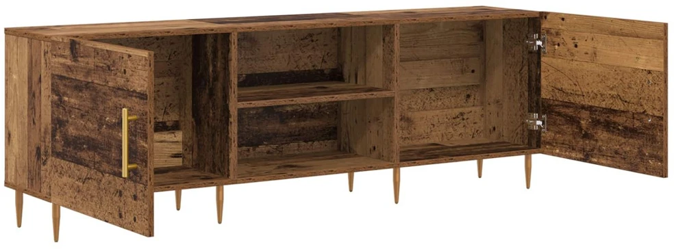 TV staliukas Televizoriaus spintelė 150 x 30 x 50 cm Sena mediena