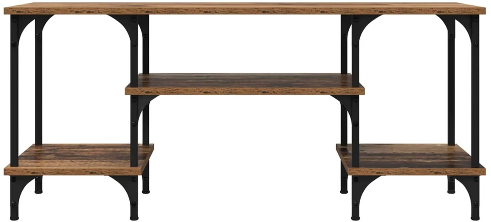 TV staliukas Televizoriaus spintelė Senovinis medis 102 x 35 x 45,5 cm