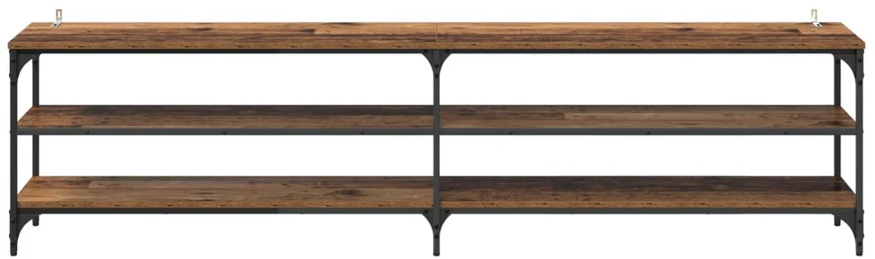 TV staliukas Televizoriaus spintelė 200 x 30 x 50 cm Senovinis medis