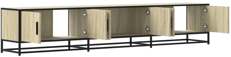 TV staliukas Televizoriaus spintelė, sonoma ąžuolo, 210x35x41cm, mediena