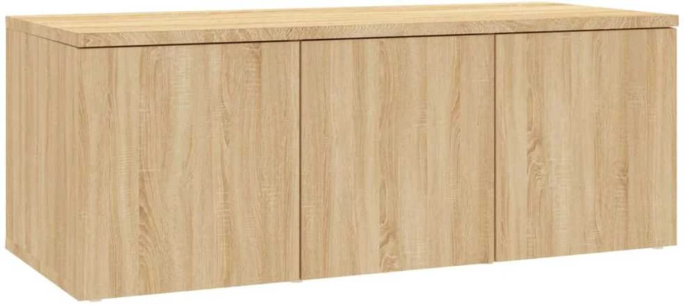 TV staliukas Televizoriaus spintelė, ąžuolo, 80x34x30cm, apdirbta mediena
