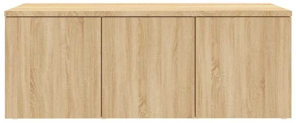 TV staliukas Televizoriaus spintelė, ąžuolo, 80x34x30cm, apdirbta mediena