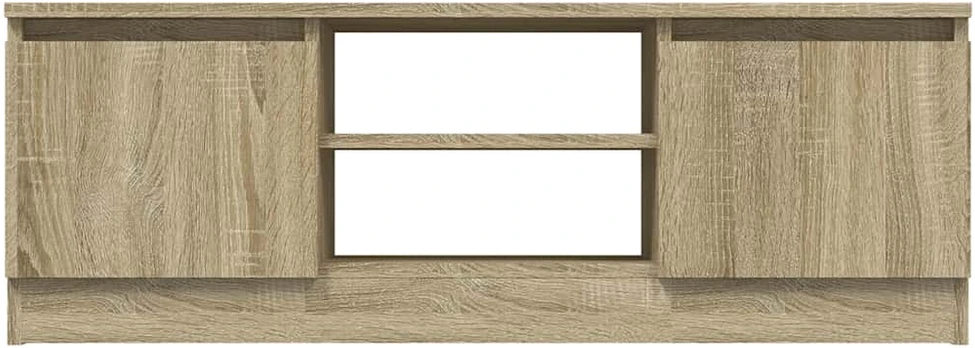 TV staliukas Televizoriaus spintelė su durelėmis, ąžuolo, 102x30x36cm