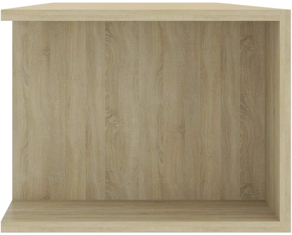 TV staliukas Televizoriaus spintelė su LED apšvietimu, ąžuolo, 135x39x30cm