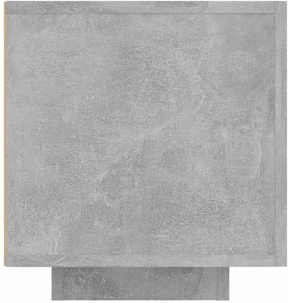 TV staliukas Televizoriaus spintelė su LED apšvietimu, pilka, 160x35x40cm