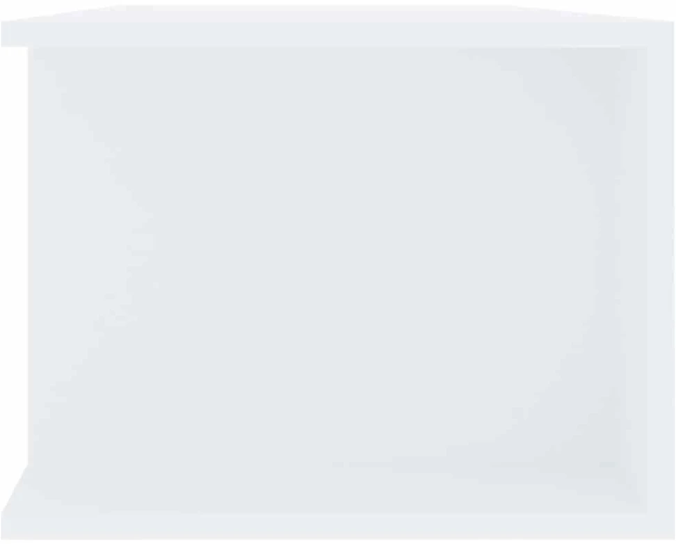 TV staliukas Televizoriaus spintelė su LED apšvietimu, balta, 135x39x30cm