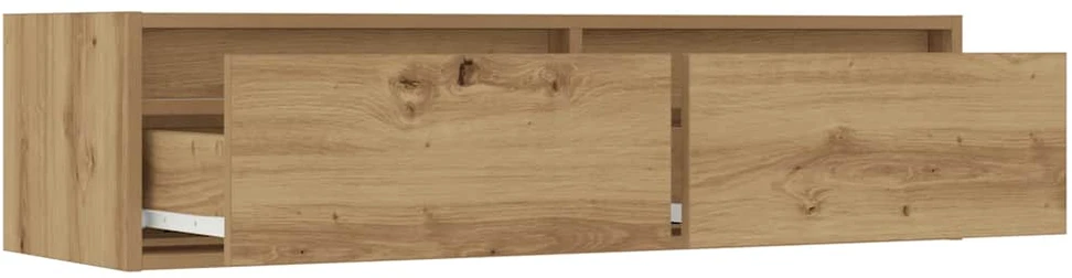 TV staliukas Televizoriaus spintelė su LED, artisano, 100X35,5x25 cm