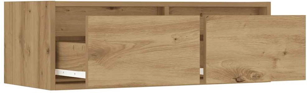 TV staliukas Televizoriaus spintelė su LED, artisano, 75x35,5x25 cm