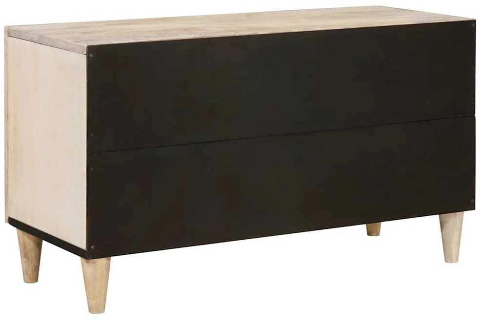 TV vienetai su lentyna Balta 80 x 33 x 46 cm Apdirbta mediena