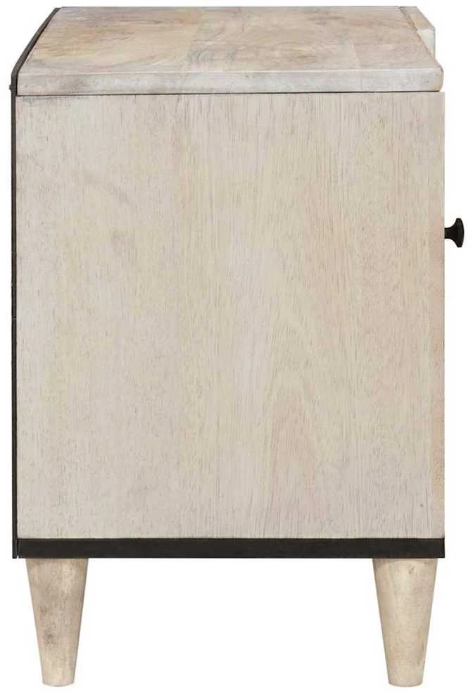 TV vienetai su lentyna Balta 80 x 33 x 46 cm Apdirbta mediena