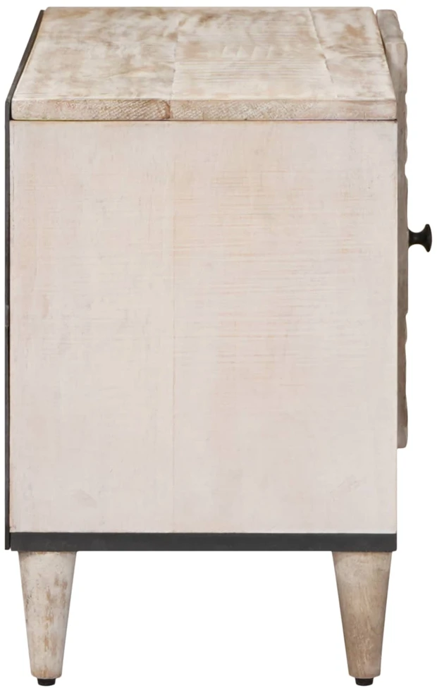 Televizoriaus spintelė su lentyna Balta 80 x 31,5 x 46 cm