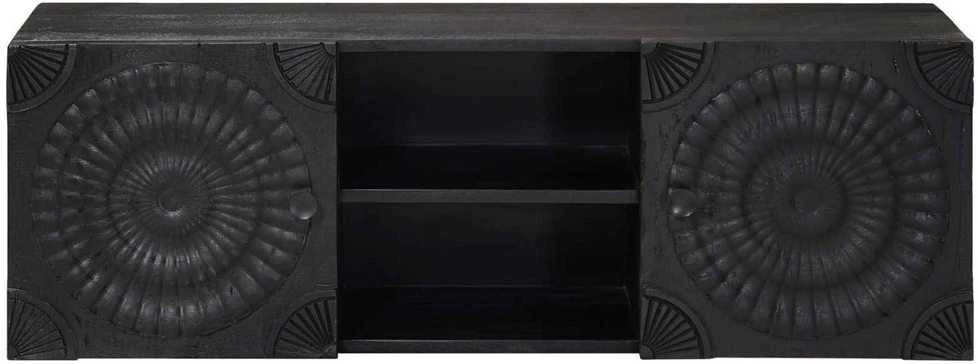 Televizoriaus spintelė Juodas 105 x 30 x 35 cm