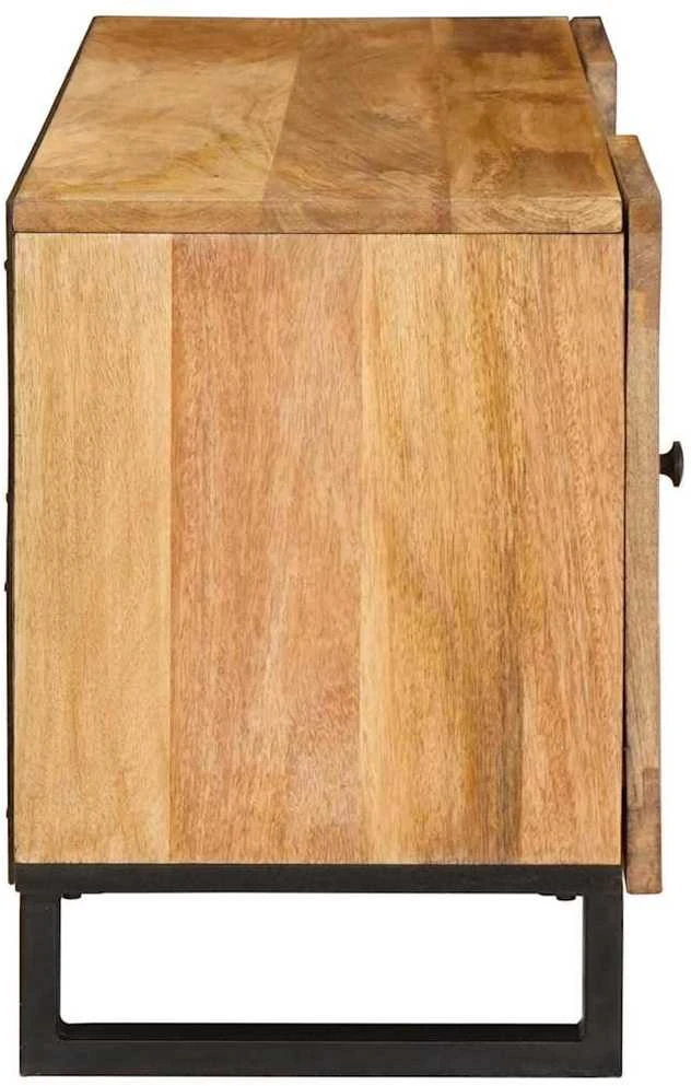 Televizoriaus spintelė Ruda 105 x 33 x 46 cm Kietas mango medis