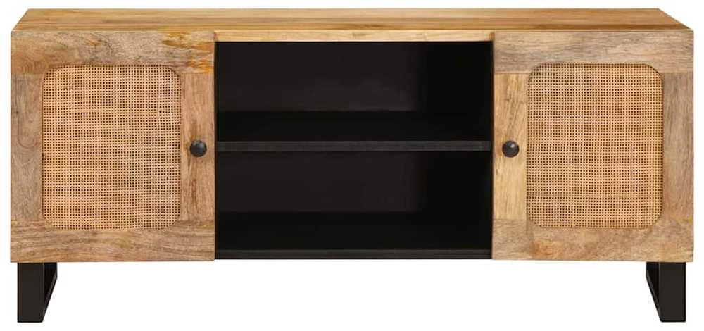 Televizoriaus spintelė Ruda 105 x 33 x 46 cm Kietas mango medis